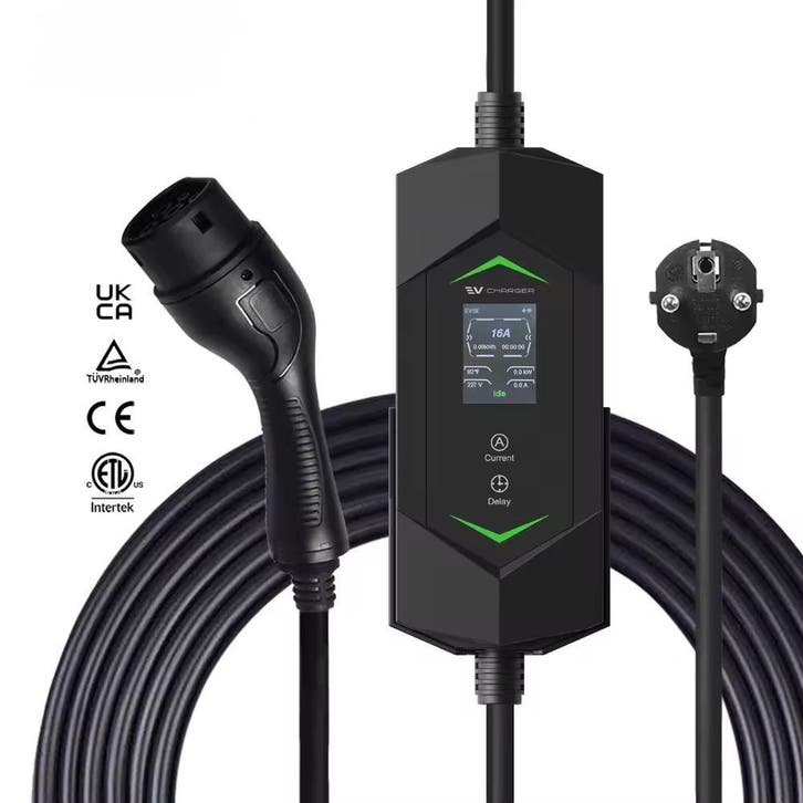 Bar2Charge B5 3.7 kW Mobiele Lader Type 2 5m & 10m, Auto diversen, Laadpalen, Nieuw, Verzenden