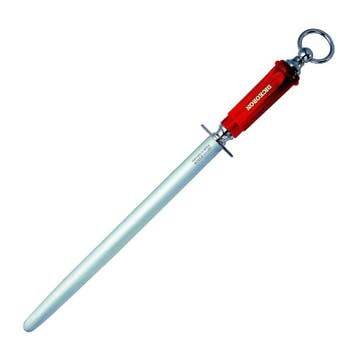 Dick Dickoron ovale slijpstaaf 30,5cm rood, Verzenden, Nieuw