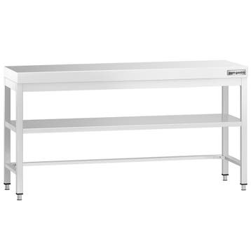 GGM Gastro | RVS werktafel PREMIUM - 2000x700mm - met |, Verzenden, Nieuw in verpakking, Meubilair