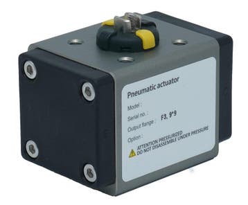 Pneumatische Actuator Tandheugel Dubbelwerkend 4.7Nm @ 6bar, Verzenden, Nieuw
