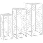 3-delige Plantenstandaard Set, 50/60/70 Cm Hoge Bloemenstand, Tuin en Terras, Verzenden