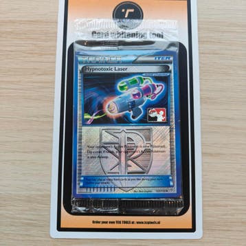 hypnotoxic laser pokemon card - (123) A single individual card from the Pokemon trading and collectible card game (TCG/CCG) Hypnotoxic Laser (Team Plasma) -
