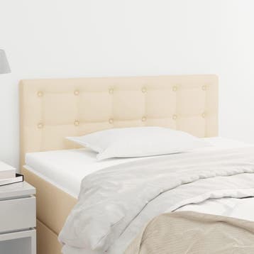 Bedbord 100cm stof creme | retourdeal 50% korting, Huis en Inrichting, Eenpersoons, Klassiek, Ophalen of Verzenden, Zo goed als nieuw