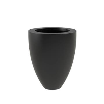 Polyester plantenbak Ø80x100cm - Met bodem, Kunststof, Rond, Nieuw, 60 tot 100 cm