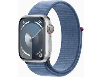 Apple Watch Series 9 - 41mm - Aluminium - Zilver - GPS, Verzenden, Zo goed als nieuw, Apple