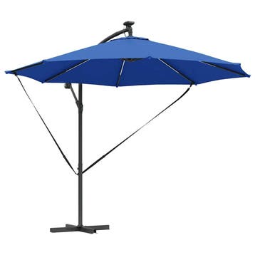 vidaXL Parasol 294 x 294 x 248 cm Polyester en Aluminium, Verzenden, Nieuw, 2 tot 3 meter