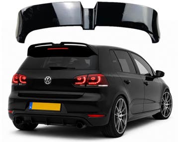 Achterspoiler | geschikt voor Volkswagen | Golf 08-12 3d hat, Verzenden, Nieuw, Volkswagen