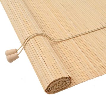 Bamboe Gordijn Naturel | B-keuze | 38% Korting, Ophalen of Verzenden, Zo goed als nieuw, Bruin