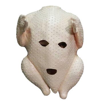 Kippenkop masker (kalkoen), Verzenden, Nieuw