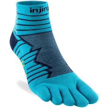 Injinji Ultra Run Mini-Crew  Hawaii blauw/Roze - 40-44, Verzenden, Nieuw, Kleding