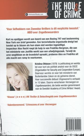 Paradijsoffer / Fredrika Bergman / 4 9789044340440, Boeken, Thrillers, Verzenden, Zo goed als nieuw, Kristina Ohlsson