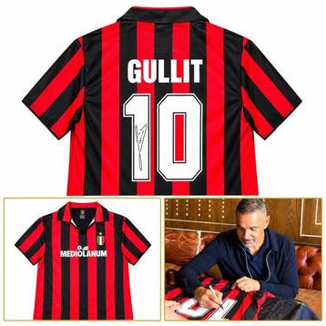 AC Milan - Europese voetbal competitie - Ruud Gullit Signed, Nieuw