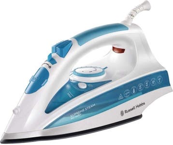 Russell Hobbs Stoomstrijkijzer 2600W - 44% korting, Ophalen of Verzenden, Zo goed als nieuw, Strijkijzer met snoer