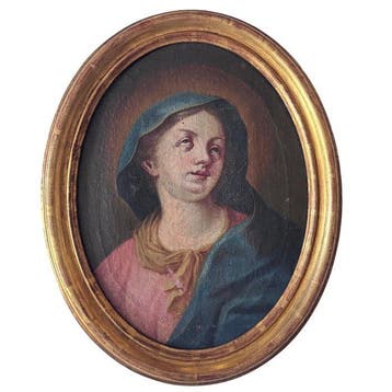 Italian school (XVIII) - Bildnis der Heiligen Maria / Maria
