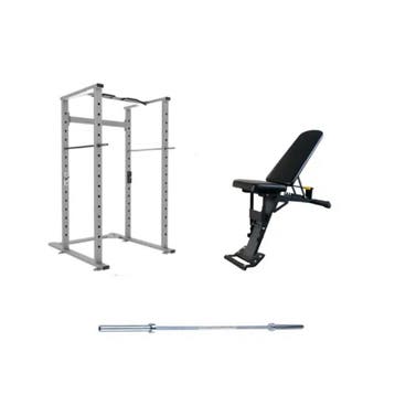 - Gymfit Home Gym Pakket Power Cage En Adjustable Bench, Ophalen of Verzenden, Nieuw, Overige typen