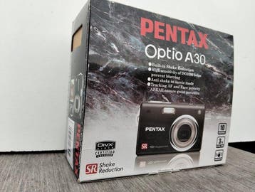 Pentax Optio A30 Digitale camera, Nieuw