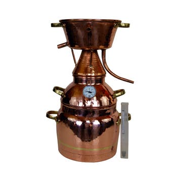 20 Liter - Alquitara, echte spaanse ketel - complete set, Ophalen of Verzenden, Nieuw, Overige materialen, Overige typen