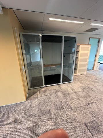 Gebruikte akoestische overlegcabine Ahrend, Nieuw in verpakking