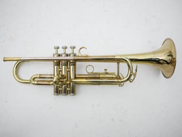 Trompet King Super 20 Symphony Dual Bore uit 1967, Ophalen of Verzenden, Zo goed als nieuw, Bes-trompet, Met koffer