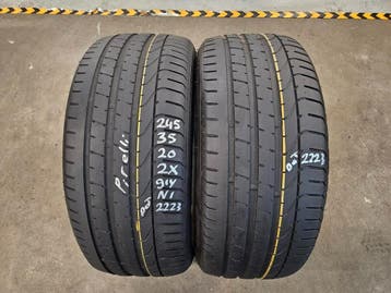 245/35/20 91Y N1 PIRELLI ZOMERBANDEN 6,1MM PROFIEL 2X, Ophalen, Band(en), Personenwagen, 20 inch