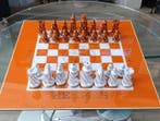 Dominique Kleiner - Échiquier “Hermès orange spiral” – Œuvre