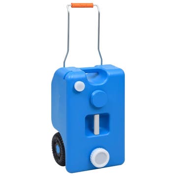 vidaXL Watertank op wielen 25 L blauw, Verzenden, Nieuw