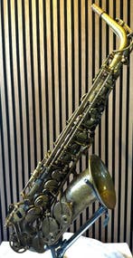 System 54 R-Series Alt Saxofoon – Vintage Brass – Pro Setup, Muziek en Instrumenten, Ophalen of Verzenden, Gebruikt, Alt, Met koffer