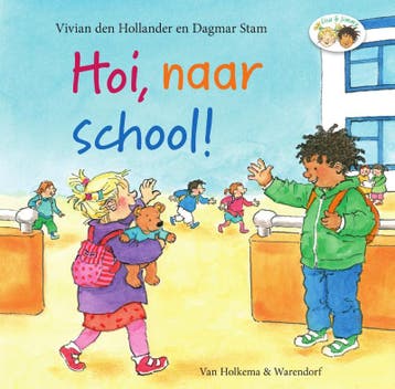 Hoi, naar school! / Lisa en Jimmy - Vivian den Hollander, Boeken, Kinderboeken | Baby's en Peuters, Verzenden, Zo goed als nieuw