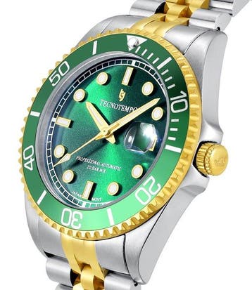 Tecnotempo - Professional Automatic - Japan Movt - 200M W.R, Nieuw