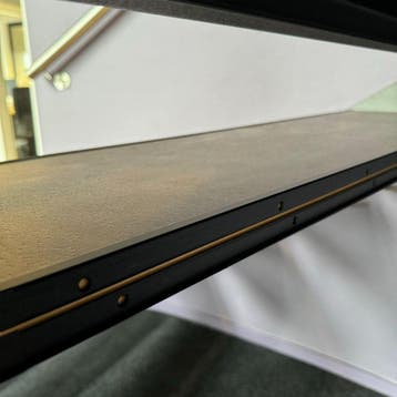 Co-pro Open Trapprofiel Achterzijde PVC - 10 mm - Zilver, Ophalen of Verzenden, Nieuw