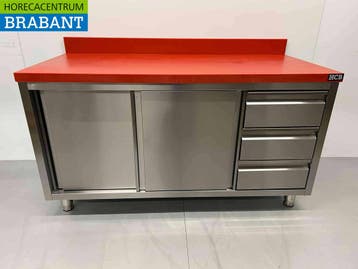 HCB RVS Premium-line Polyethylene PE Werkkast Kast Snijtafel, Ophalen of Verzenden, Nieuw in verpakking