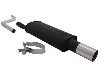 Novus sportuitlaat Vw Polo 2, Polo 3 1x90mm RL-Design, Verzenden, Nieuw