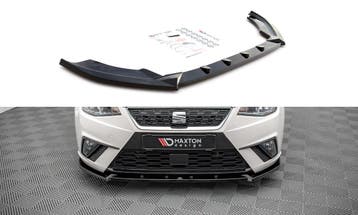 Voorspoiler V.1 Seat Ibiza KJ Maxton Glans Zwart, Ophalen of Verzenden, Nieuw