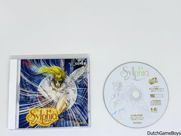 PC Engine - PCE Works - Sylphia, Spelcomputers en Games, Verzenden, Gebruikt