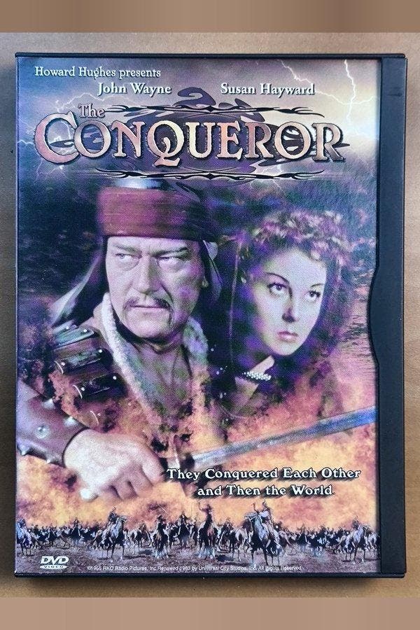 DVD The Conqueror 1956 John Wayne Pedro Armendariz, Cd's en Dvd's, Dvd's | Avontuur, Verzenden