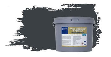 Wixx Excellent en Perfect Muurverf Matt 10L, Overige kleuren, Nieuw, Verf, Verzenden