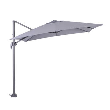 Garden Impressions Zweefparasol Hawaii S 250x250 - donker, Tuin en Terras, Partytenten, Verzenden, Nieuw