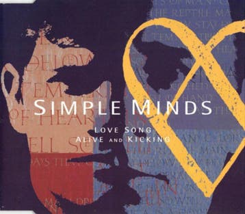 Simple Minds - Love Song / Alive And Kicking, Ophalen of Verzenden, Gebruikt