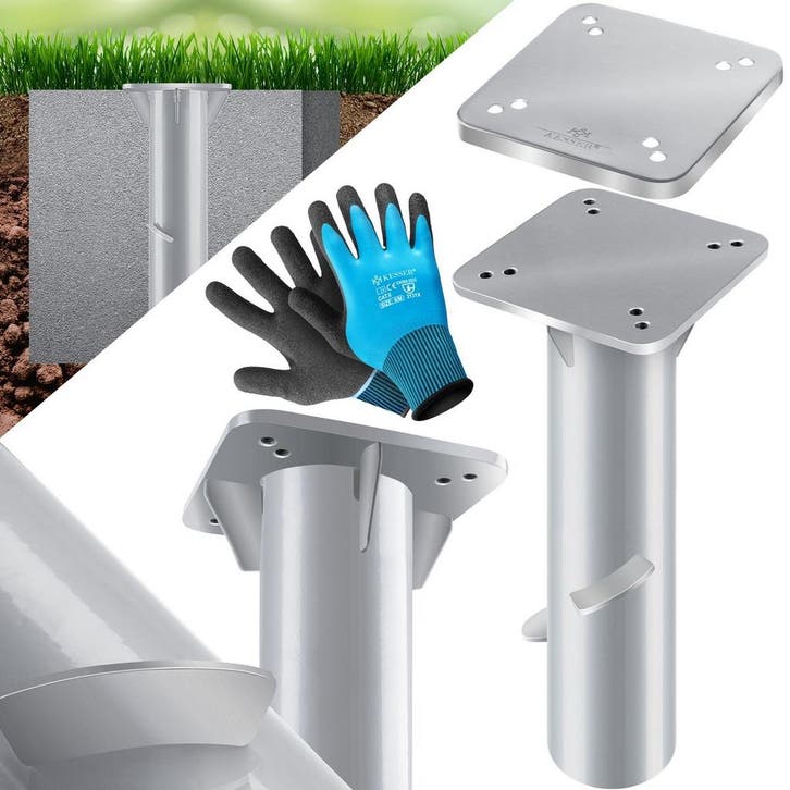 Parasolvoet metaal - parasolhoulder - metalen bodemplaat, Tuin en Terras, Tuinsets en Loungesets, Verzenden