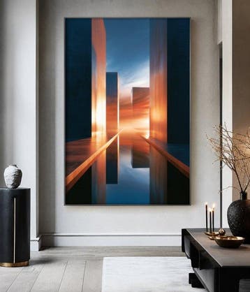 Lea Ottavi - Before the Day Opens · XXL · Hand signed