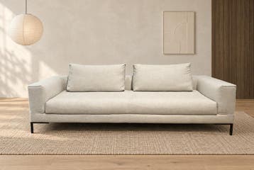 NIEUW GESTOFFEERD Design on Stock Bloq 3-Zits + GARANTIE, Huis en Inrichting, 75 tot 100 cm, Ophalen of Verzenden, Rechte bank