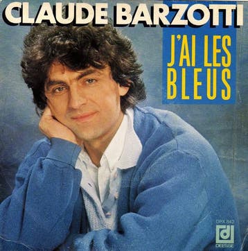 Single vinyl / 7 inch - Claude Barzotti - Jai Les Bleus, Verzenden, Zo goed als nieuw, 7 inch, Pop