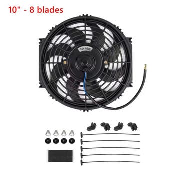 10 inch Universal 12V 80W Electronic Radiator Cooling Fan, Auto-onderdelen, Ophalen of Verzenden, Nieuw