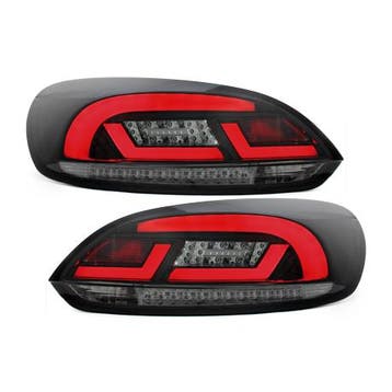Achterlichten Cardna VW Scirocco 08-14 LED Dyna zwart/smoke, Ophalen of Verzenden, Nieuw