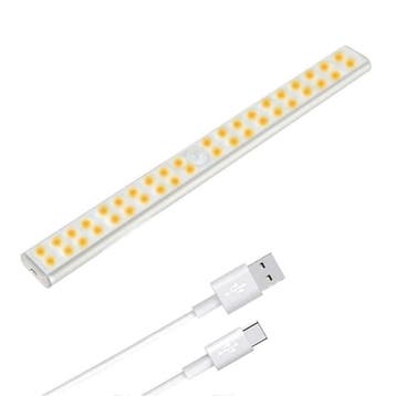 LED Kastverlichting USB - 30 cm - Met Sensor - Warm Wit, Ophalen of Verzenden, Nieuw