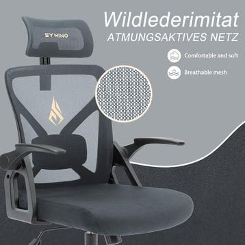 Ergonomische Bureaustoel -  Office Chair - Gamestoel - Volwa, Verzenden, Zo goed als nieuw