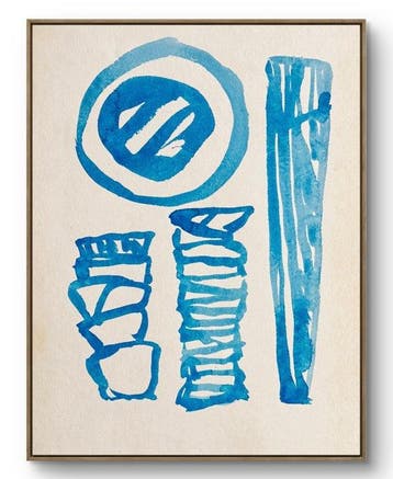 Marcus de Vestele (1941-2024) - Composition Cobra bleue
