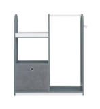 Kinderkast met Haken en Jurkstok – MDF Opbergmeubel voor Kle, Verzenden, Nieuw