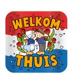 Huldeschild Welkom Thuis Cartoon Nederland, Ophalen of Verzenden, Nieuw
