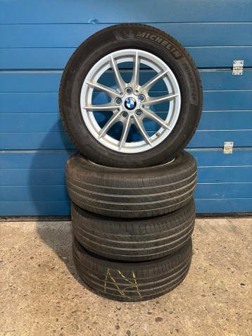 Originele BMW 3 Serie F30 F31 - 16 inch zomerset Style 390, Ophalen, Gebruikt, 16 inch, Banden en Velgen